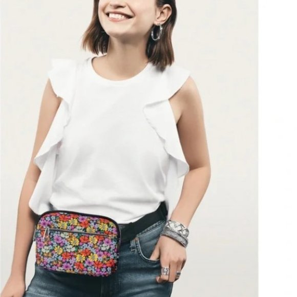 New Painted Poppies Belt Bag / Sling by Brighton Art by designer Catherine Hong - Picture 5 of 15